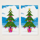 Christmas Tree Bookmark (Front & Back)