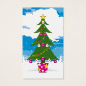 Christmas Tree Bookmark (Back)