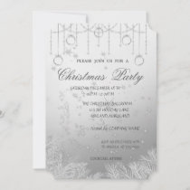 Christmas Tree Branches,Corporate Christmas Party Invitation