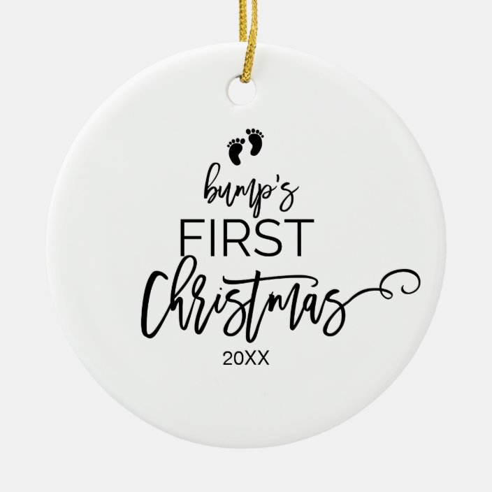 baby bump ornament