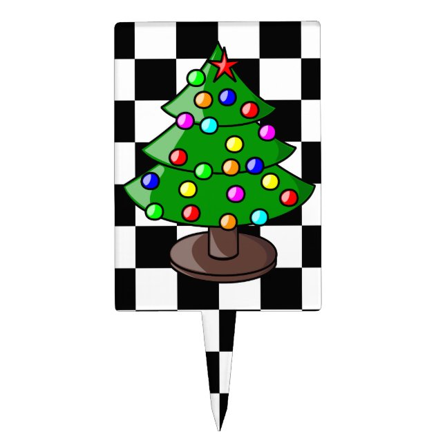 Christmas Tree Cake Pick (Front)