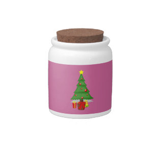 Christmas tree candy dish