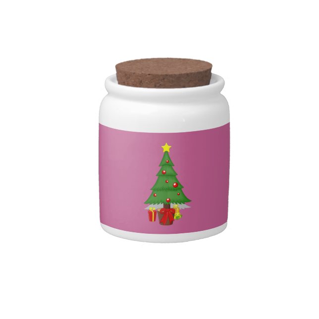 Christmas tree candy dish (Front)