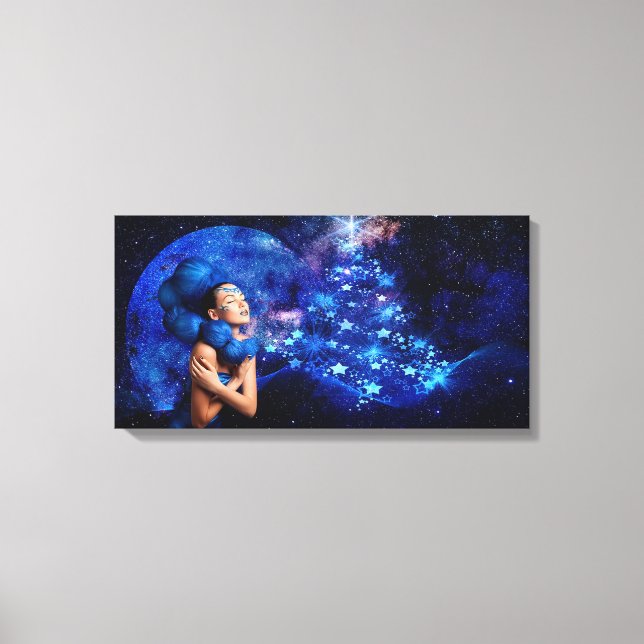 Christmas Tree Canvas Print (Front)