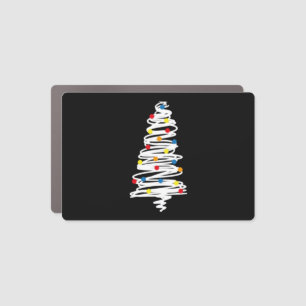 Christmas tree      car magnet