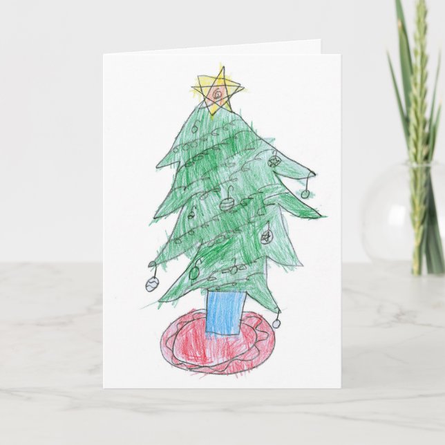 Christmas Tree Card (Front)