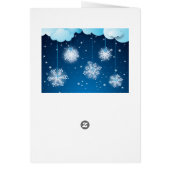 Christmas tree, card (Back)