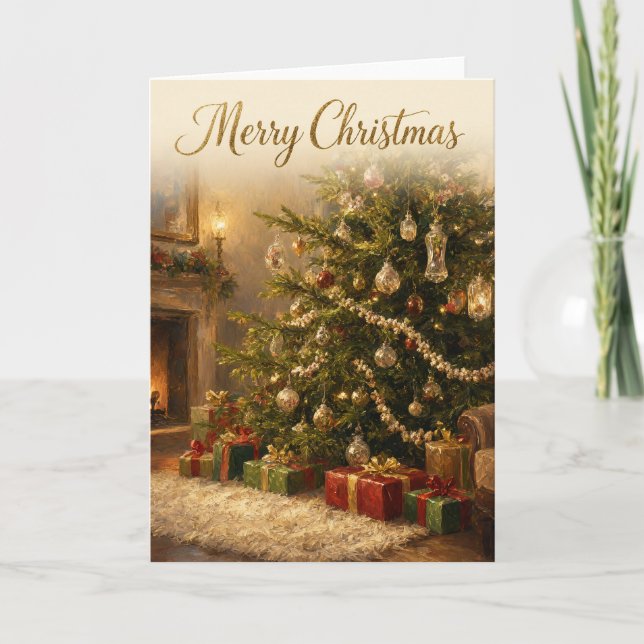 Christmas Tree Card (Front)