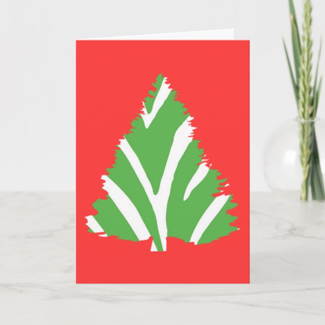 CHRISTMAS TREE CARD (Front)