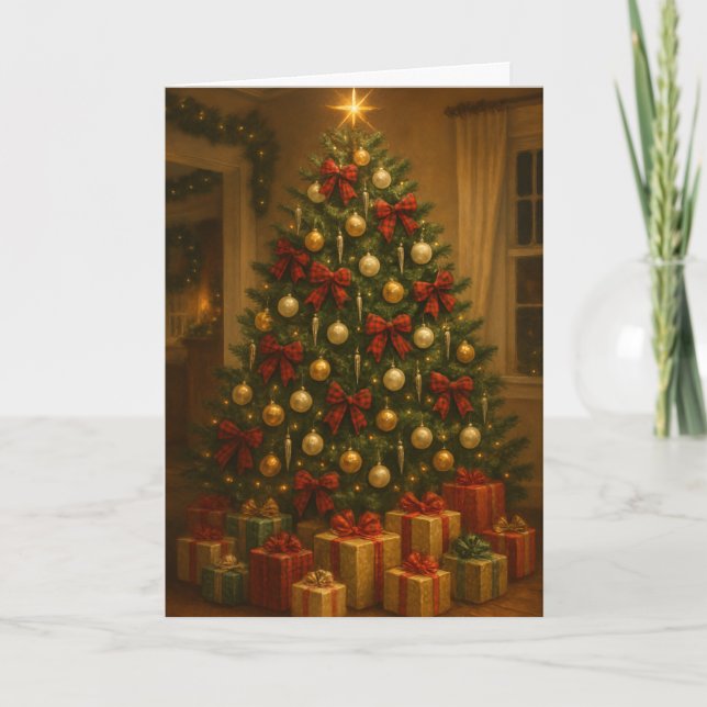 Christmas Tree Card (Front)