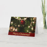 Christmas Tree Card (Blank Inside)