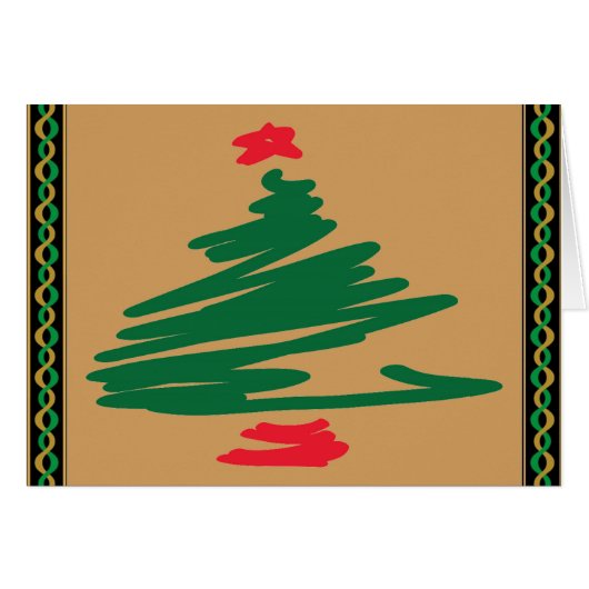 Christmas Tree Cards (Front Horizontal)