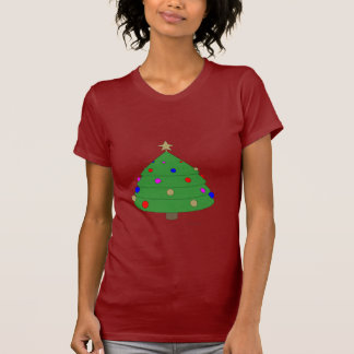 Christmas Tree Cartoon T-Shirt