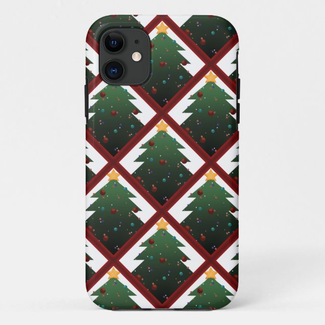 Christmas Tree Case-Mate iPhone Case (Back)