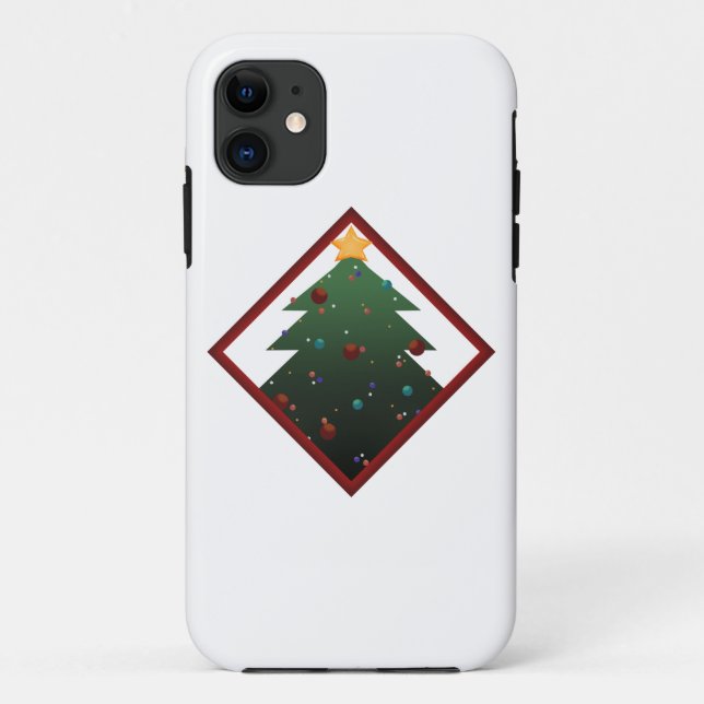 Christmas Tree Case-Mate iPhone Case (Back)