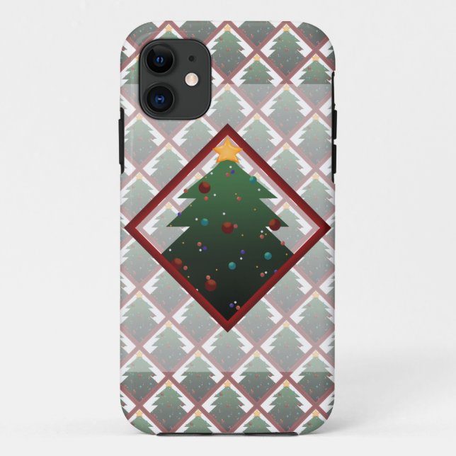 Christmas Tree Case-Mate iPhone Case (Back)