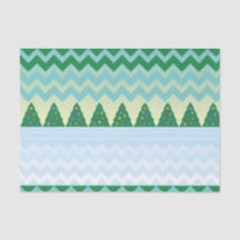 Christmas Tree Chevron Scene