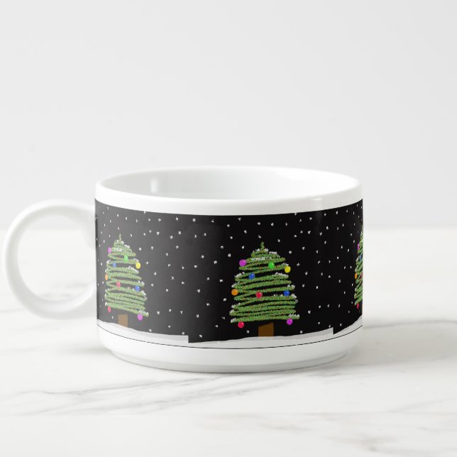 Christmas Tree Chili Bowl (Right)