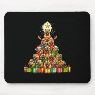 Christmas Tree Chinese Shar-pei Shar Pei Mouse Pad