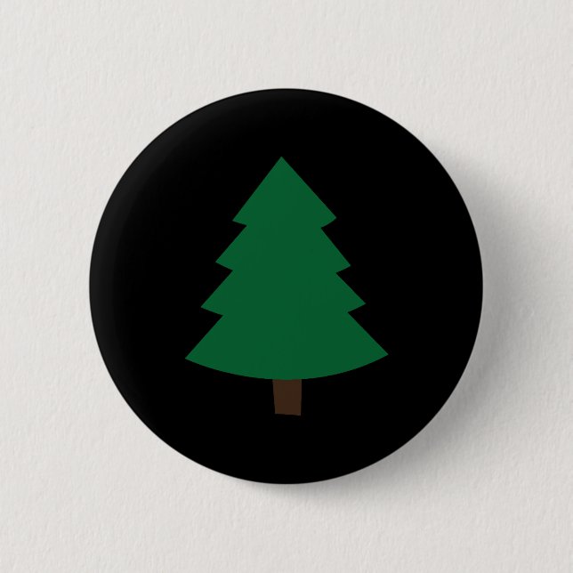 Christmas Tree Christmas Tree Button (Front)
