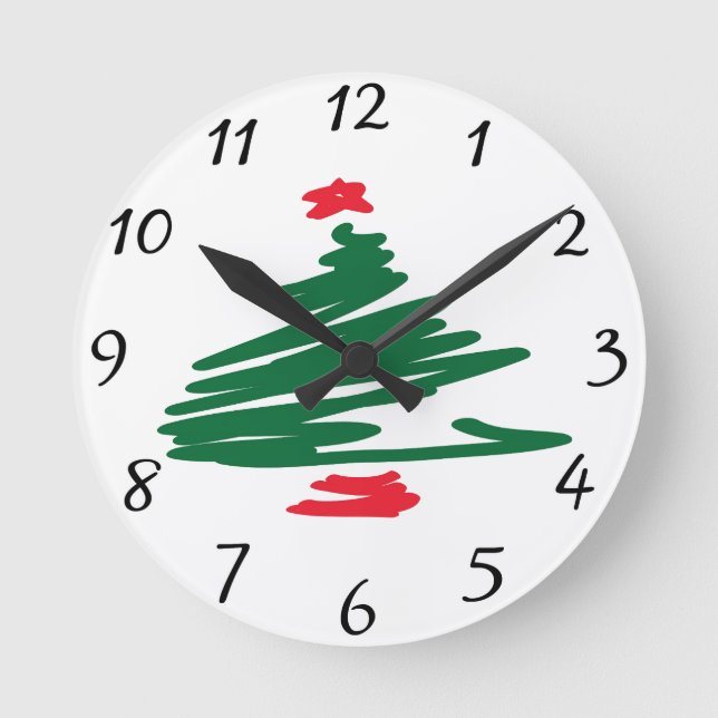 Christmas Tree Clock (Front)