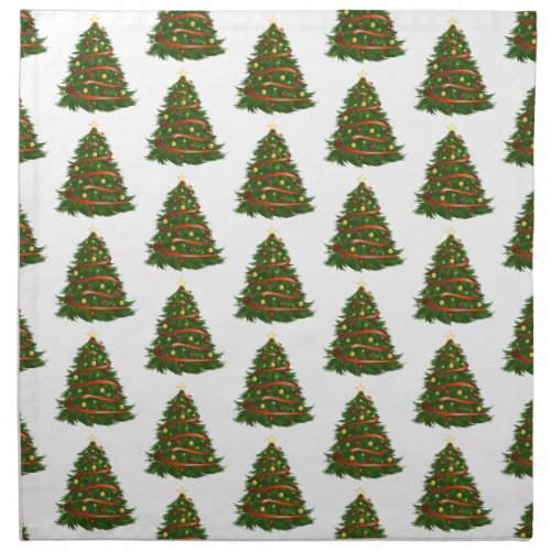 Christmas Tree Cloth Napkin