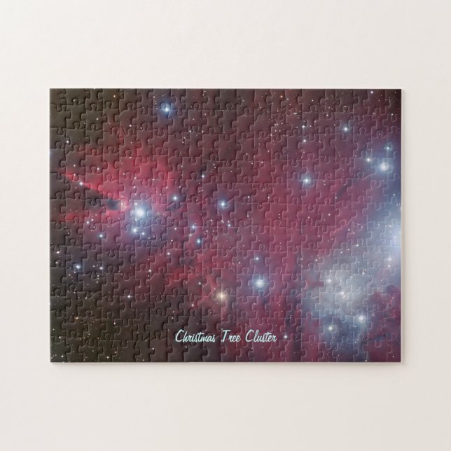 Christmas Tree Cluster and Cone Nebula, NGC 2264 Jigsaw Puzzle (Horizontal)