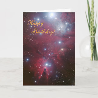 Christmas Tree Cluster - NGC 2264 Holiday Card