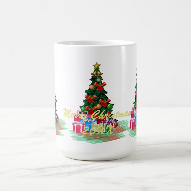Christmas Tree  Coffee Mug (Center)