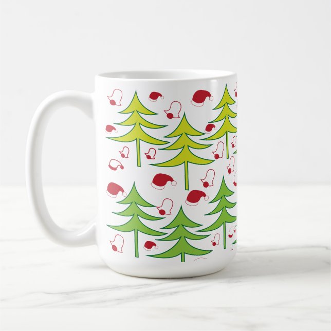 Christmas Tree Coffee Mug (Left)