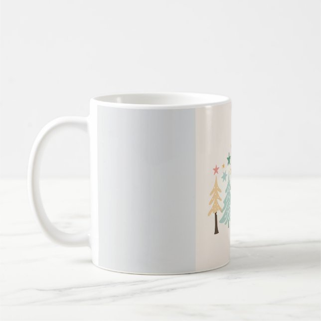 Christmas Tree Coffee Mug (Left)