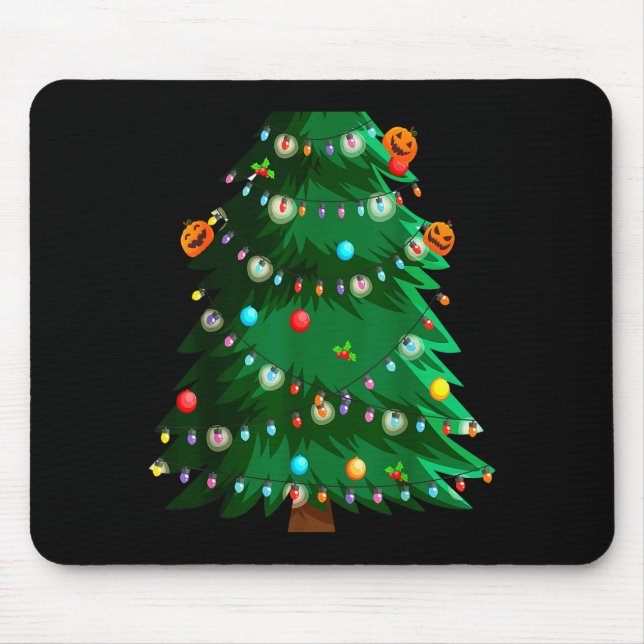 Christmas Tree Costume Idea For Adults &amp; Chris Mouse Pad (Front)