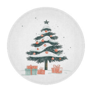 Christmas tree  cutting board