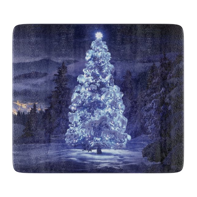 Christmas Tree  Cutting Board (Front)
