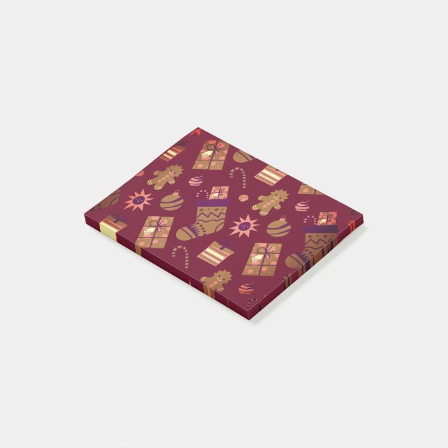 Christmas Tree Decor - Winter holidays Post-it Notes (Angled)