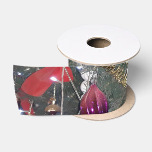 Christmas Tree Decoration Satin Ribbon