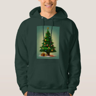 christmas tree designed  hoodie