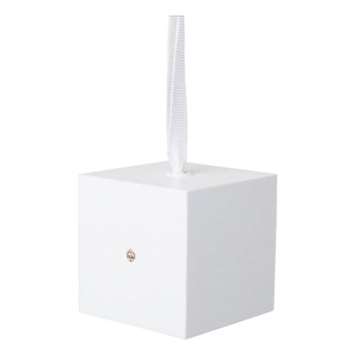 Christmas Tree Destroyer Cat Christmas Tree Destro Cube Ornament