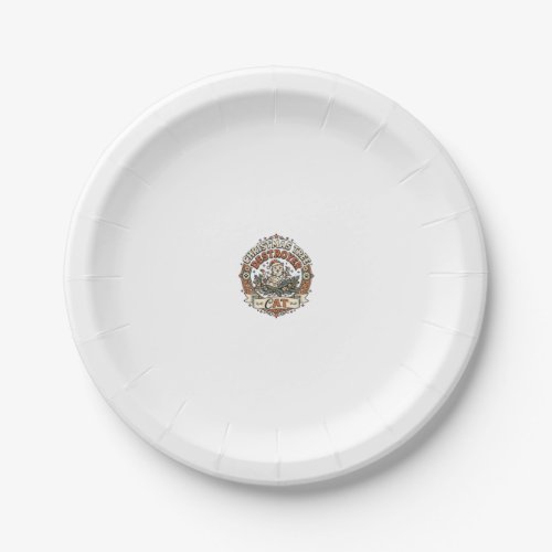 Christmas Tree Destroyer Cat Christmas Tree Destro Paper Plates