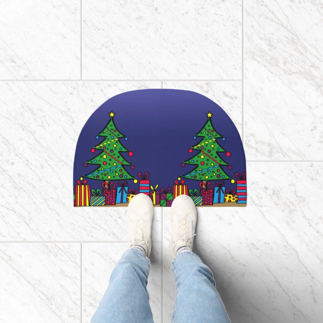 Christmas tree doormat (Indoor)