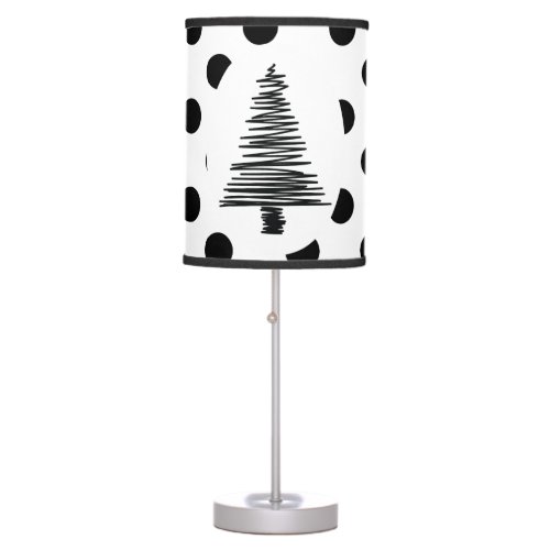 Christmas Tree Dots Table Lamp