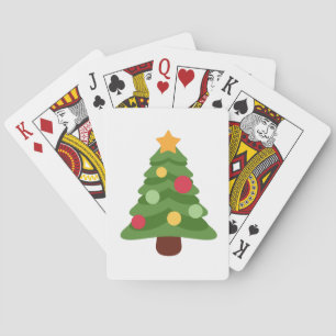 christmas tree emojis poker cards