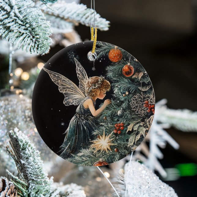 Christmas Tree Fairy Angel Ornament - Personalized (Creator Uploaded)