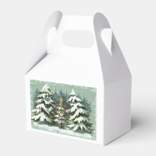 Christmas Tree Family Favor Box