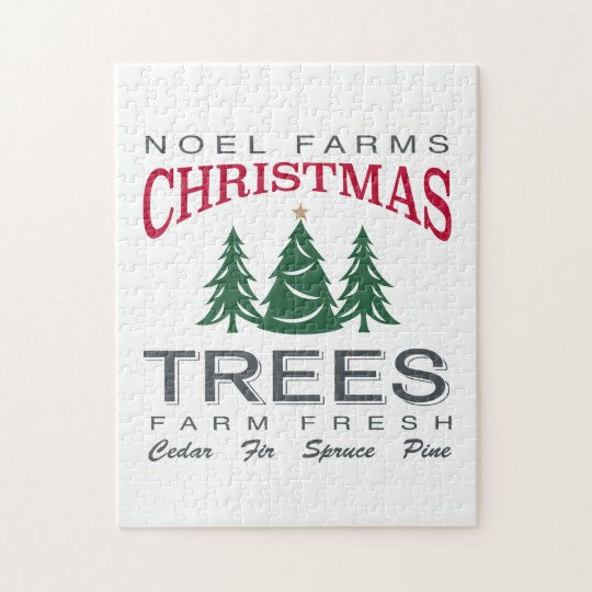 christmas tree farm jigsaw puzzle