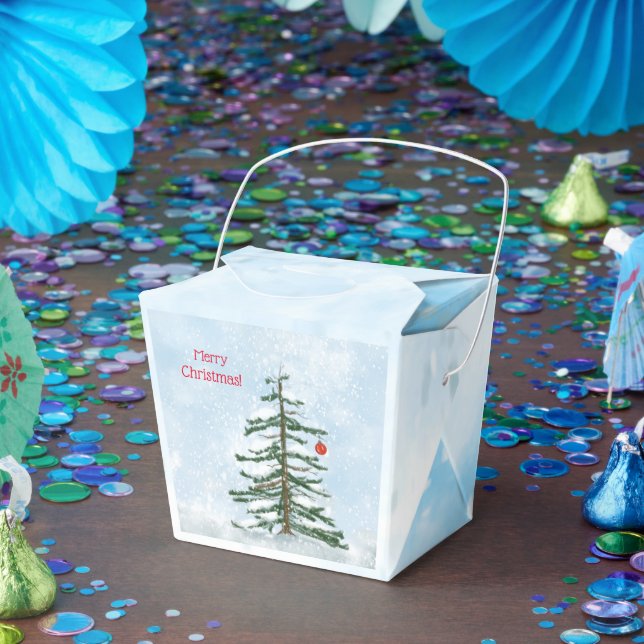 Christmas Tree Favor Box (Party)