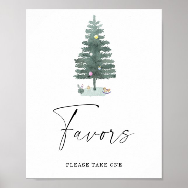 Christmas tree - Favors Poster (Front)