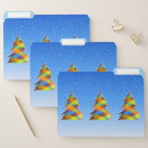 Christmas Tree File Folder