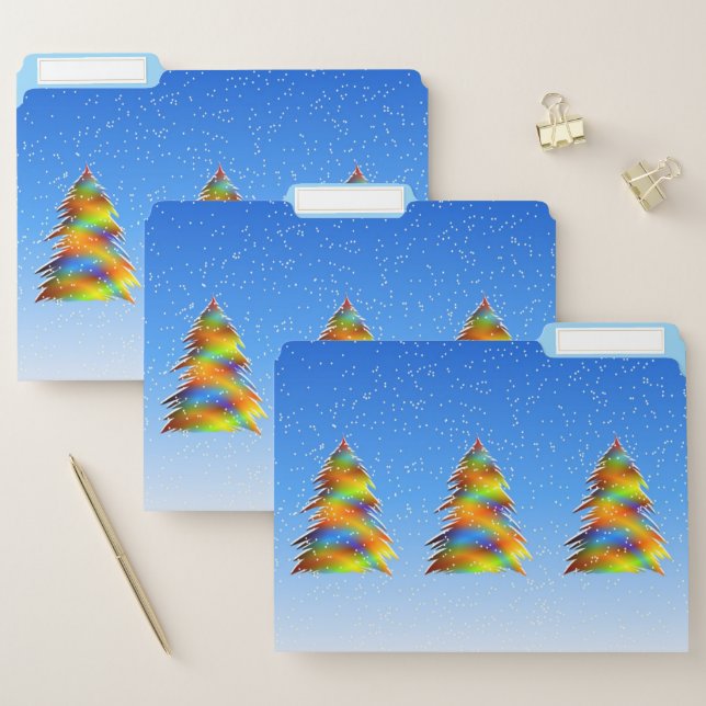 Christmas Tree File Folder (Set)