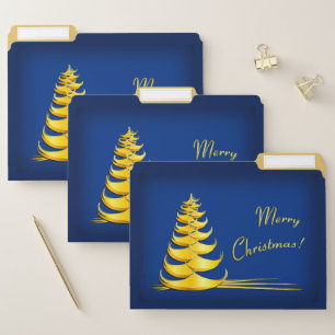 Christmas Tree File Folder